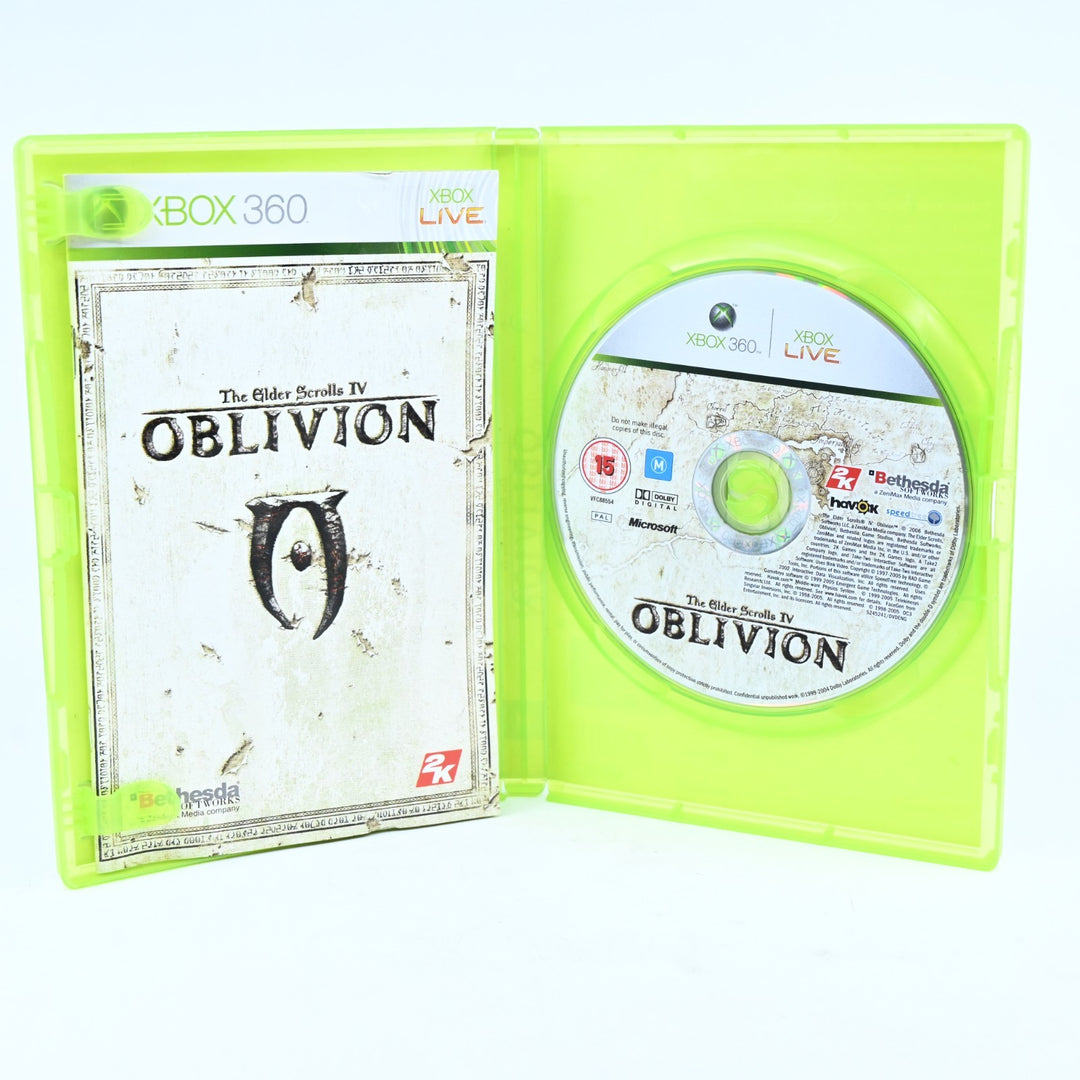 The Elder Scrolls IV: Oblivion - Xbox 360 Game + Manual - PAL - MINT DISC!