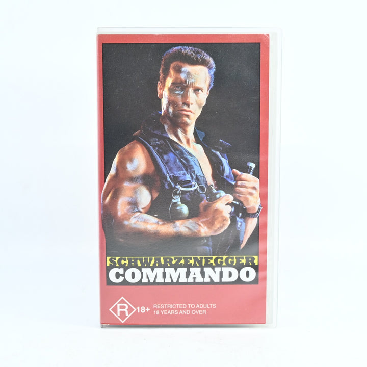 Commando - VHS - PAL - Movie