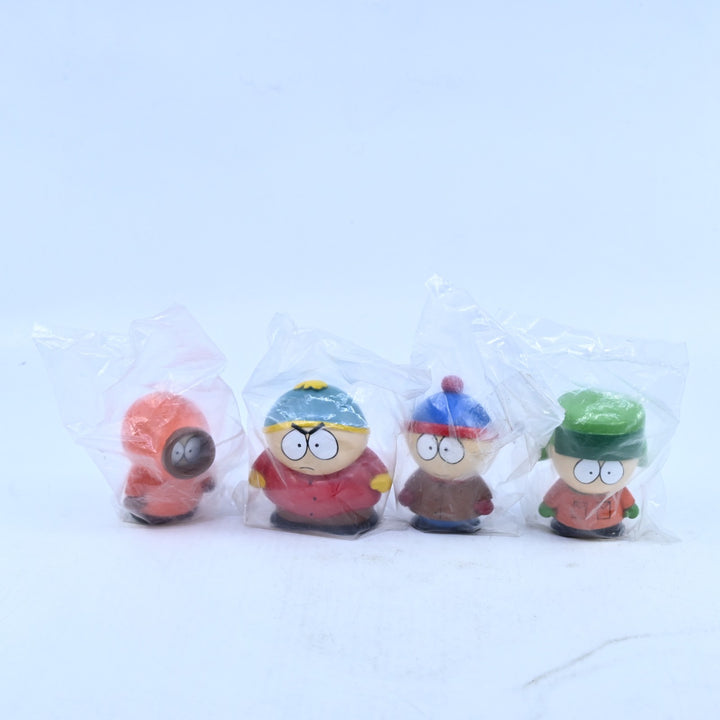 SEALED! Cartman Kyle Kenny Stan - 1998 Fun 4 All Collectable 2.5" Figures - Toy