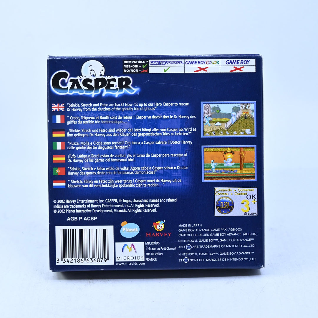 Casper - Nintendo Gameboy Advance / GBA Boxed Game - PAL - FREE POST!