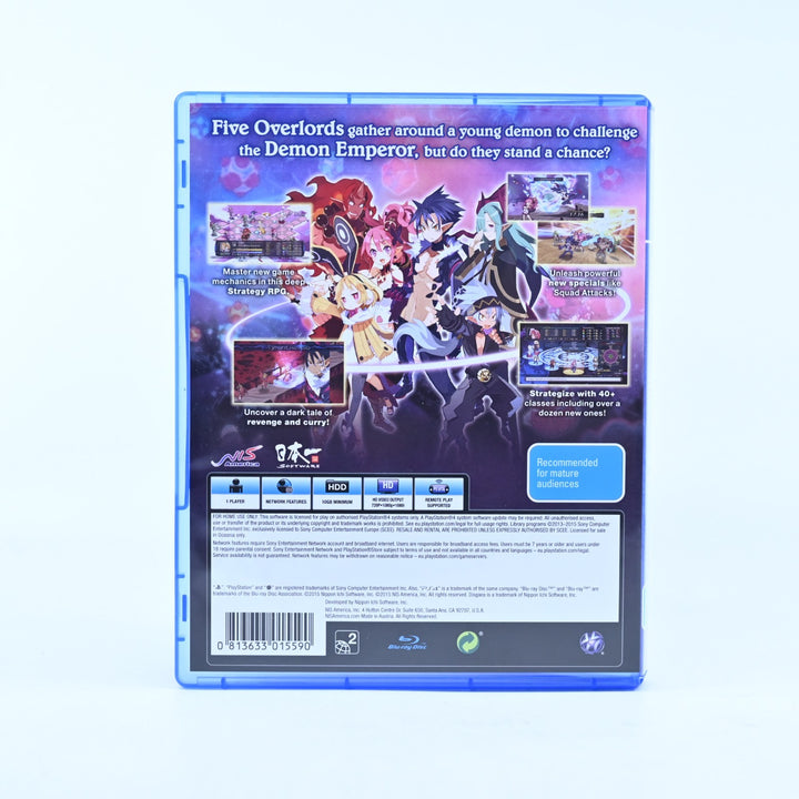Disgaea 5: Alliance of Vengeance Limited Edition - Sony Playstation 4 / PS4 Game