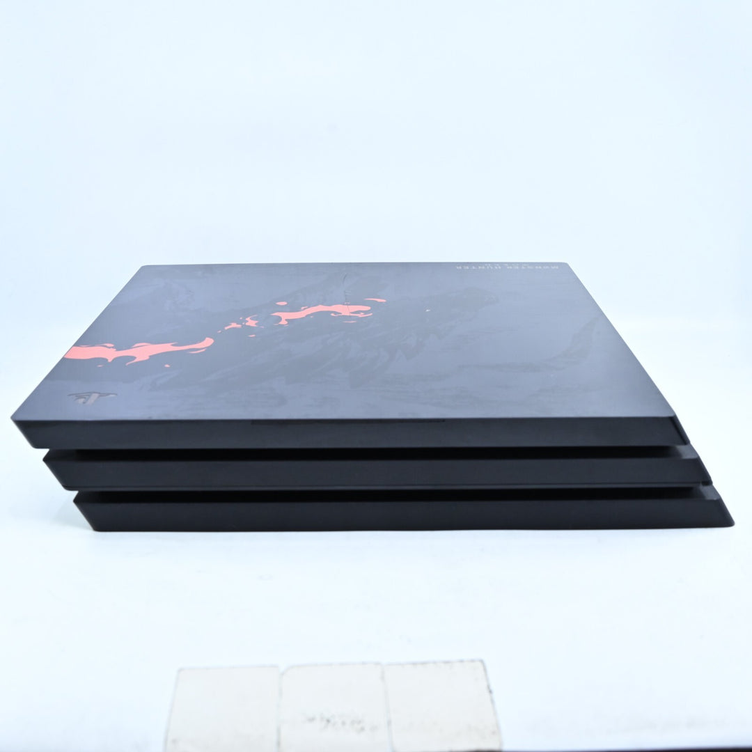 Monster Hunter World Limited Editon - Sony Playstation 4 / PS4 Pro Console - PAL