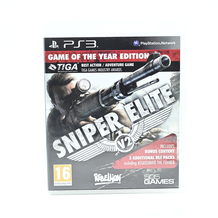 Sniper Elite V2 GOTY Edition - Sony Playstation 3 / PS3 Game + Manual