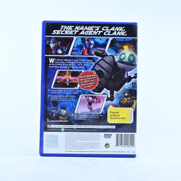 Secret Agent Clank - Sony Playstation 2 / PS2 Game + Manual - PAL - MINT DISC!