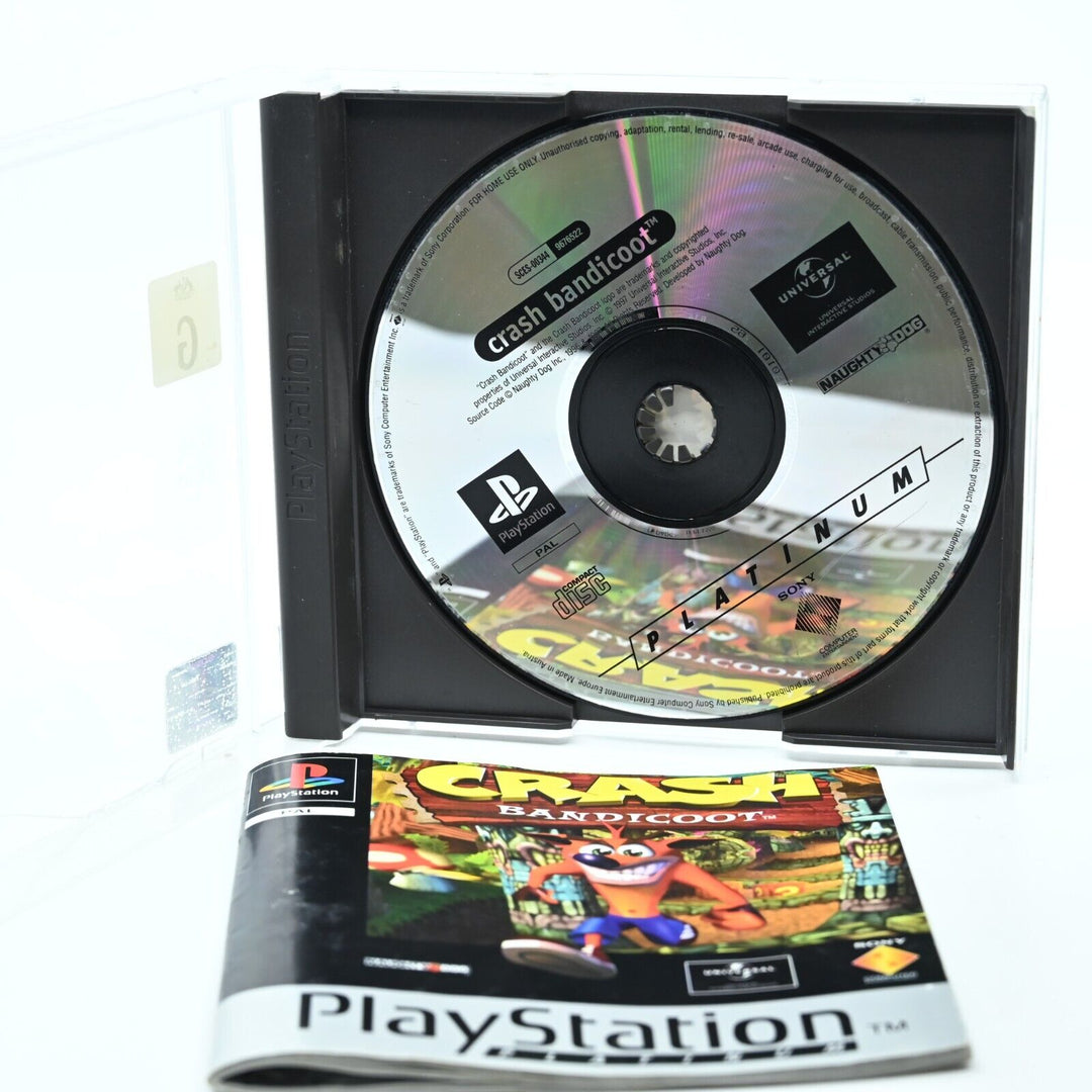 Crash Bandicoot - Sony Playstation 1 / PS1 Game - PAL - FREE POST!