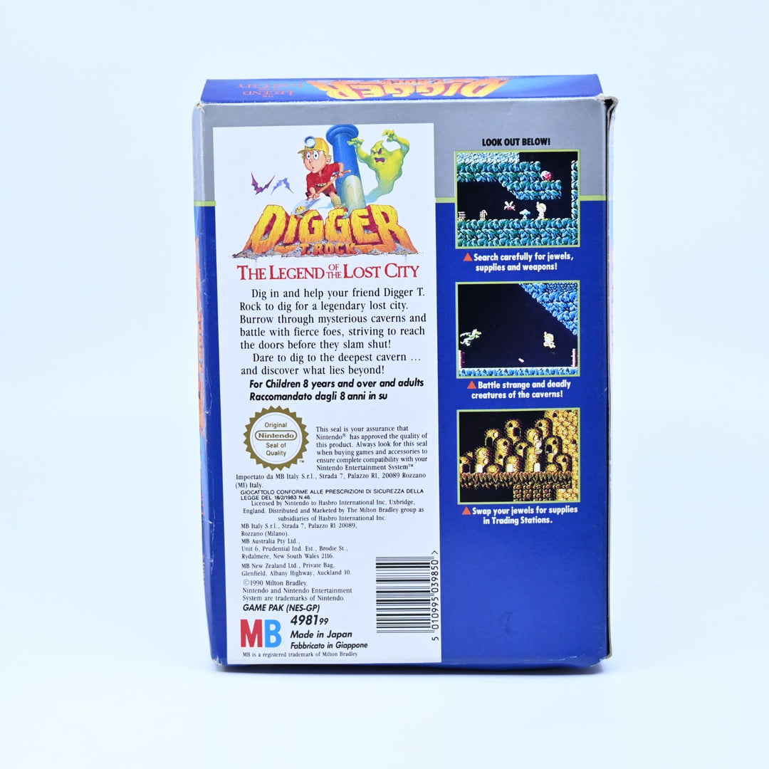 Digger T. Rock - Nintendo Entertainment System / NES Boxed Game - PAL