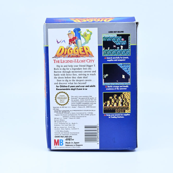 Digger T. Rock - Nintendo Entertainment System / NES Boxed Game - PAL