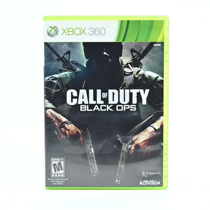 Call of Duty Black Ops - Xbox 360 Game + Manual - NTSC - FREE POST!