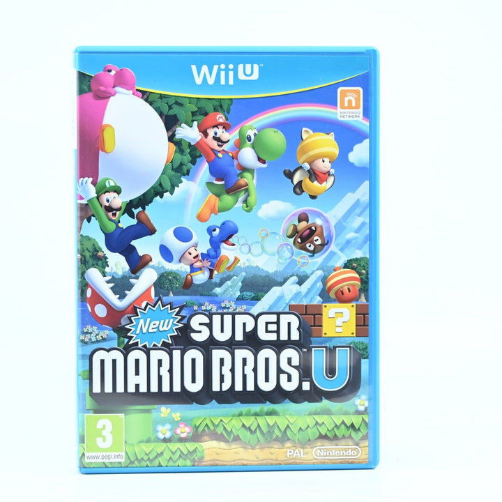 New Super Mario Bros. U - Nintendo Wii U Game - PAL - MINT DISC!