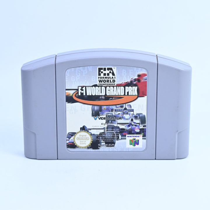 F-1 World Grand Prix - N64 / Nintendo 64 Boxed Game - PAL - FREE POST!
