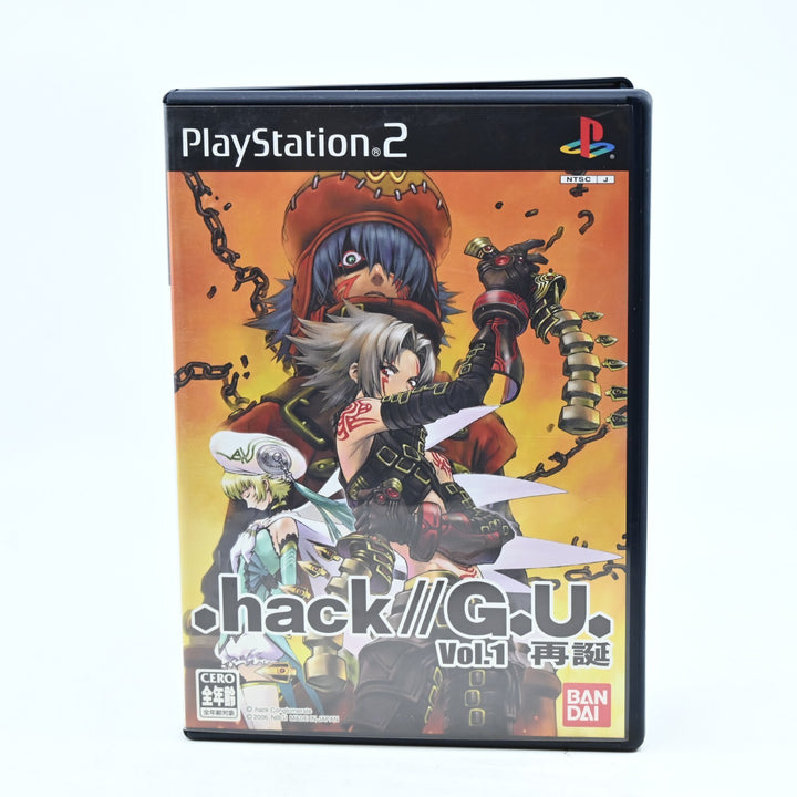 Dot .hack//G.U Vol. 1 - Sony Playstation 2 /PS2 Game + Manual - NTSC-J