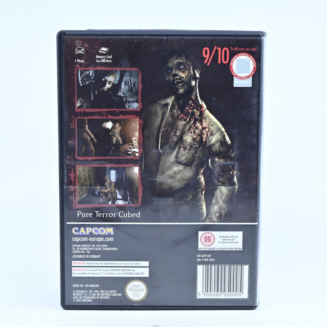 Resident Evil - Nintendo Gamecube Game + Manual - PAL - FREE POST!