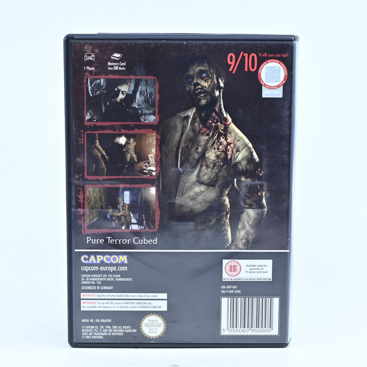 Resident Evil - Nintendo Gamecube Game + Manual - PAL - FREE POST!