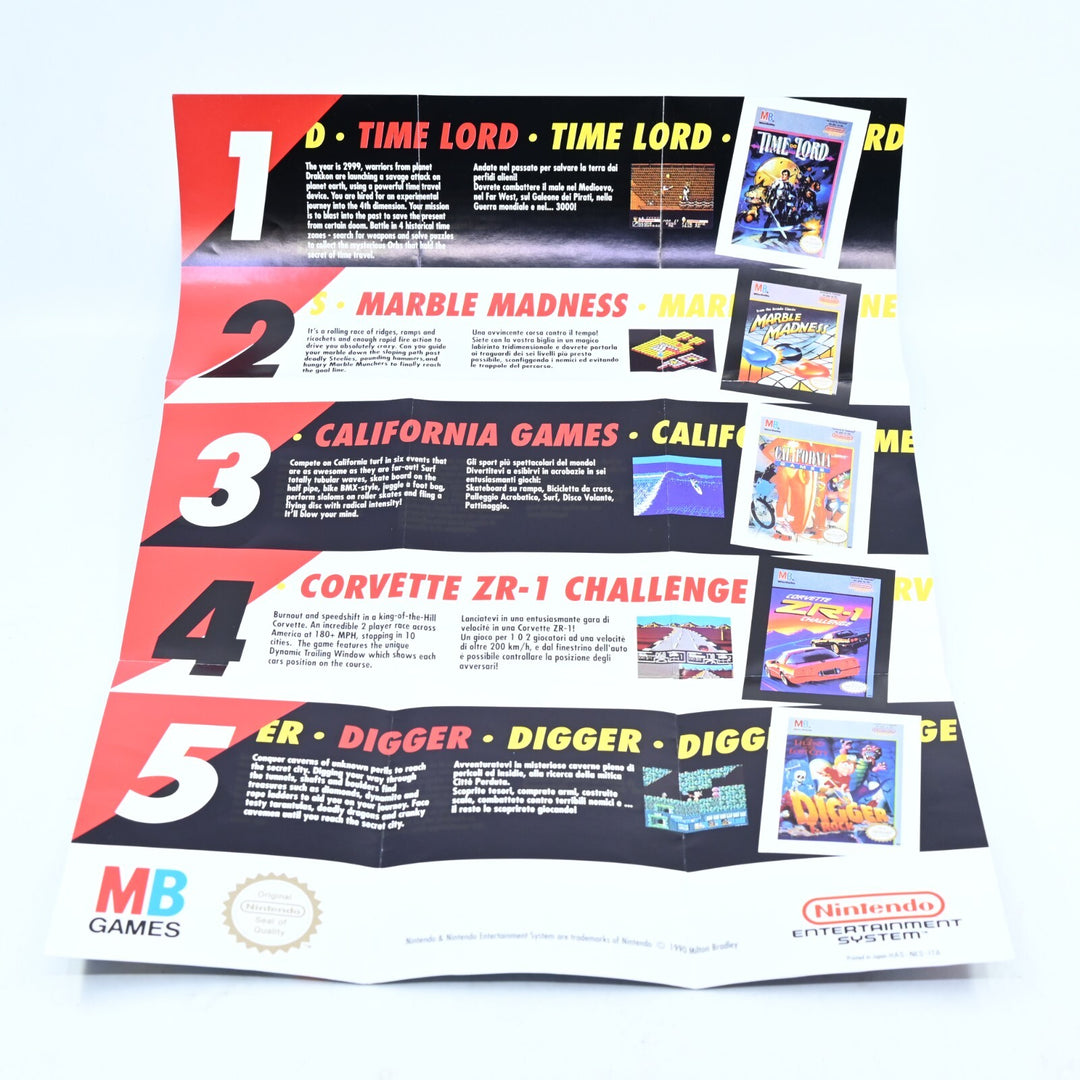 Digger T.Rock - Nintendo Entertainment System / NES Boxed Game - PAL