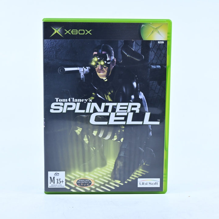 Tom Clancy's Splinter Cell - Original Xbox Game + Manual - PAL - MINT DISC!