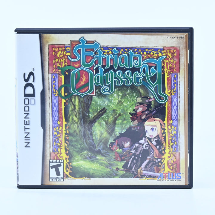 Etrian Odyssey - Nintendo DS Game + Manual - REGION FREE - FREE POST!