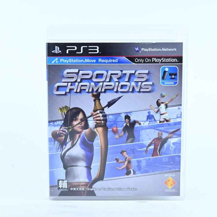 Sports Champions - Sony Playstation 3 / PS3 Game + Manual - MINT DISC!