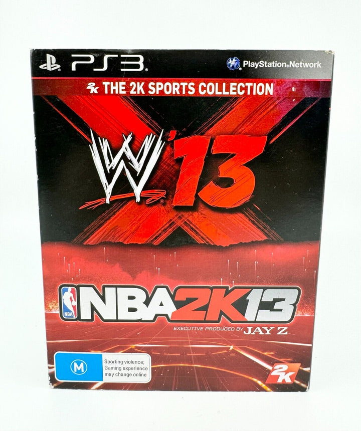 WWE'13 / NBA 2K13 - Sony Playstation 3 / PS3 Game - FREE POST!