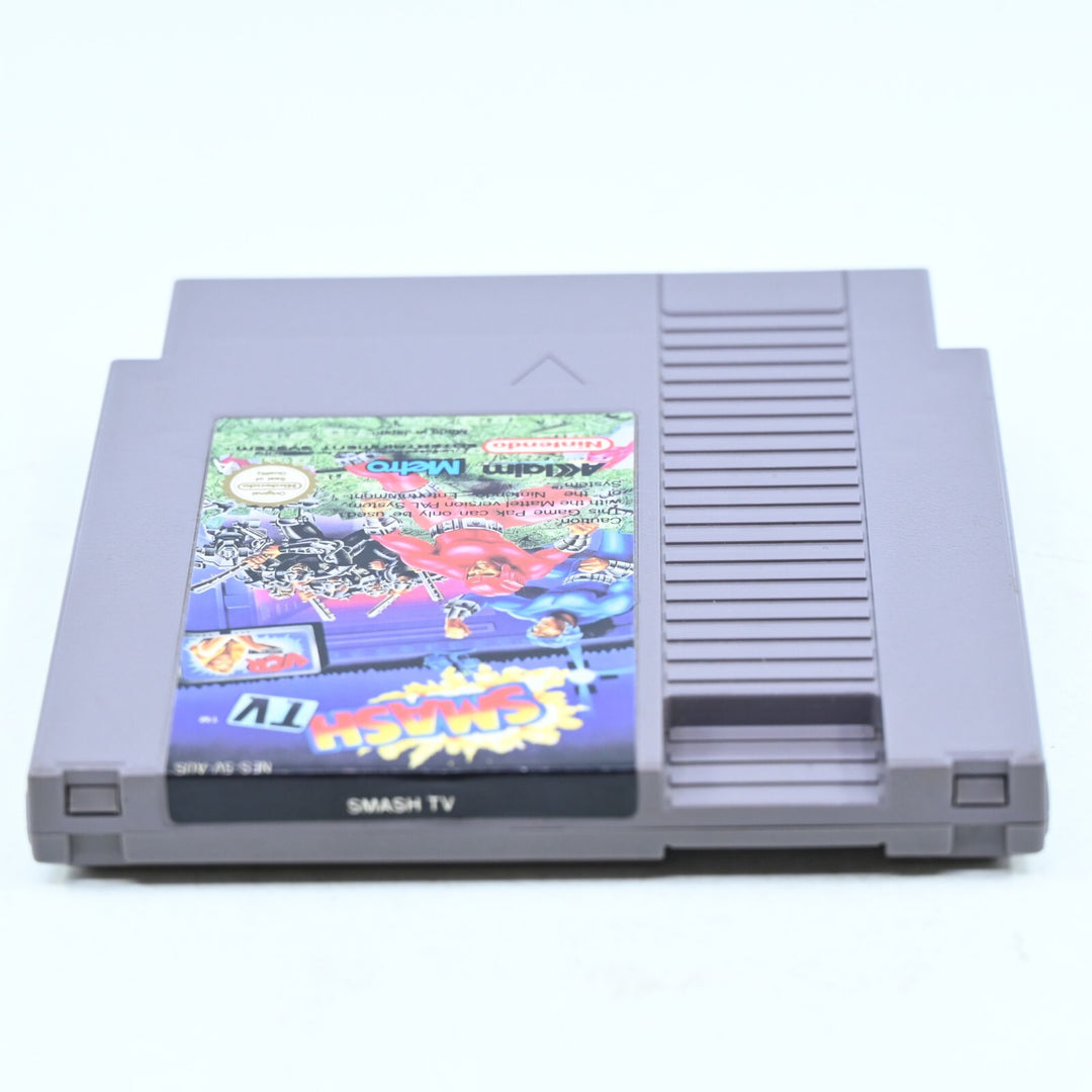 Smash T.V. + Manual - Nintendo Entertainment System / NES Game - PAL