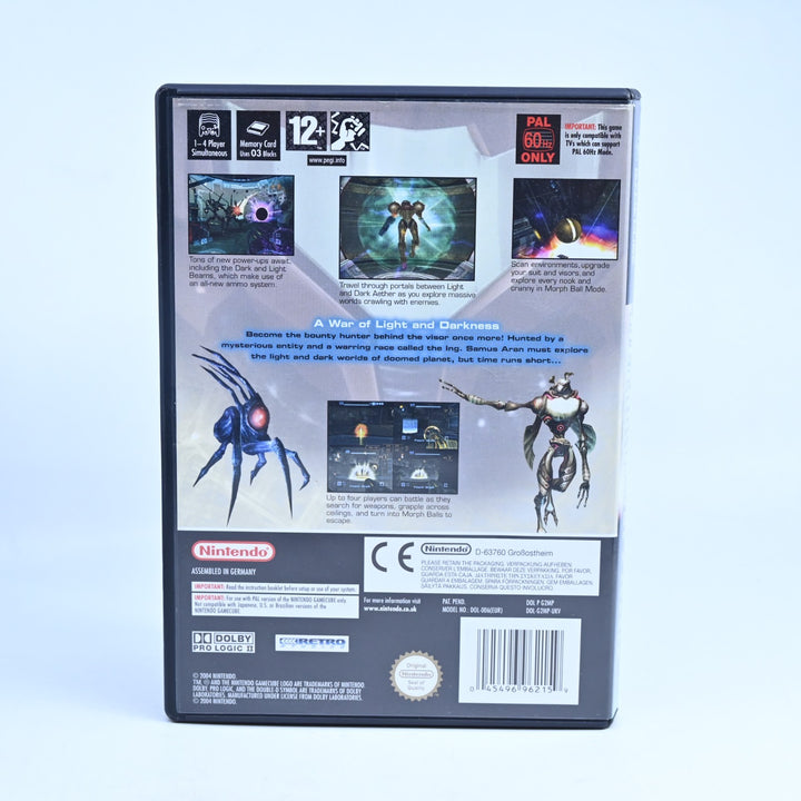 Metroid Prime 2 Echoes - Nintendo Gamecube Game + Manual - PAL - FREE POST!