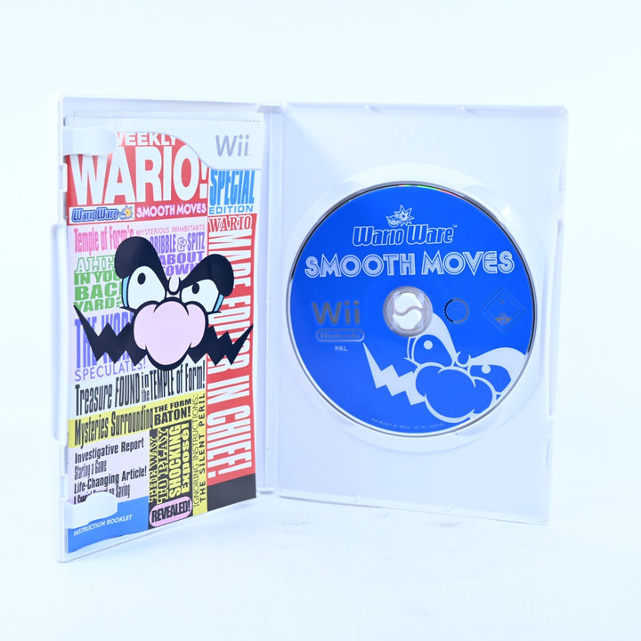 Wario Ware: Smooth Moves - Nintendo Wii Game + Manual - PAL - MINT DISC!