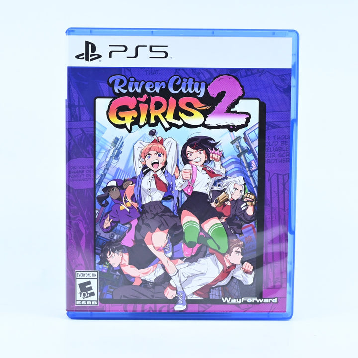 River City Girls 2 - Sony Playstation 5 / PS5 Game - Region Free - MINT DISC!