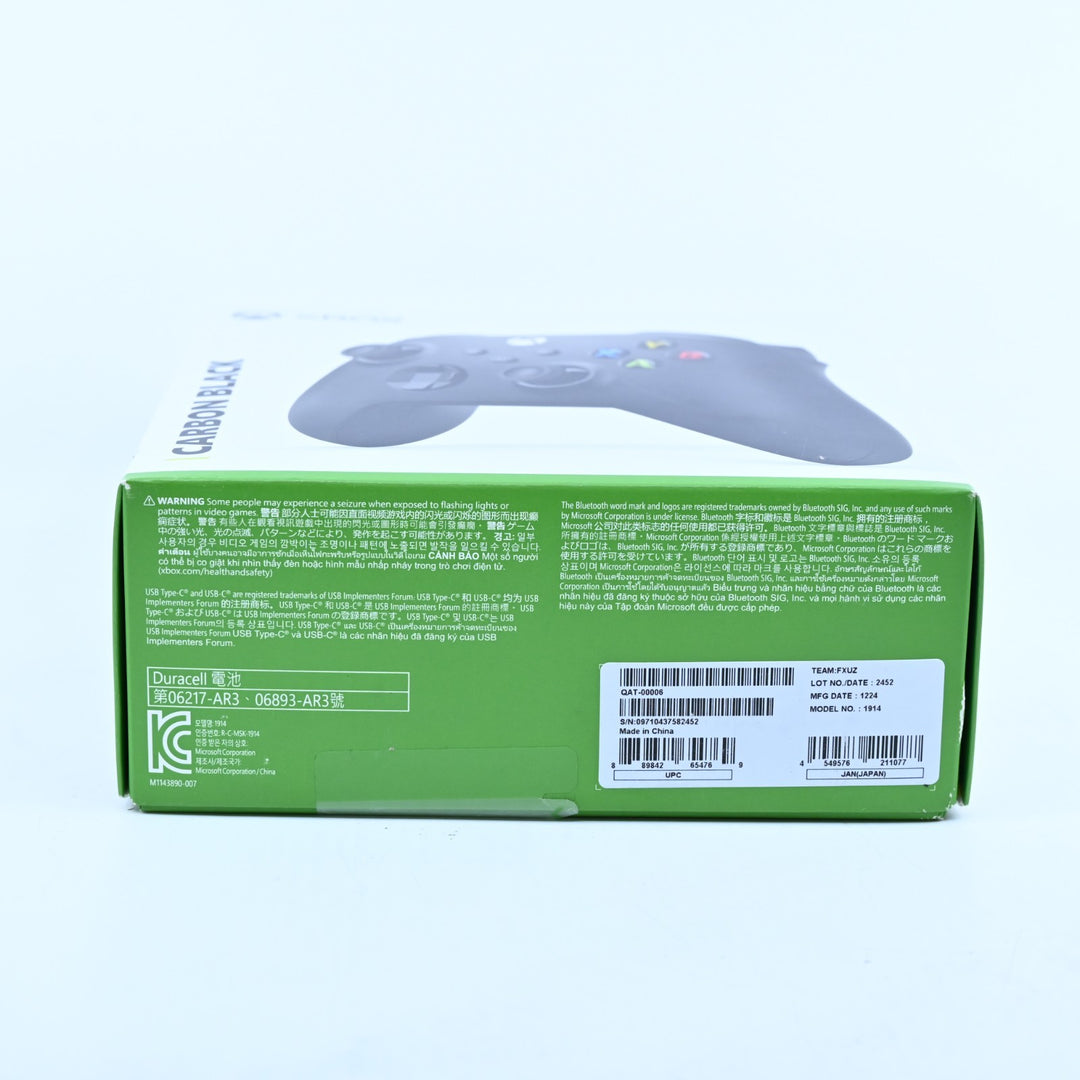 Carbon Black Boxed Xbox Series Controller - Xbox Series X Accessory - SEALED!