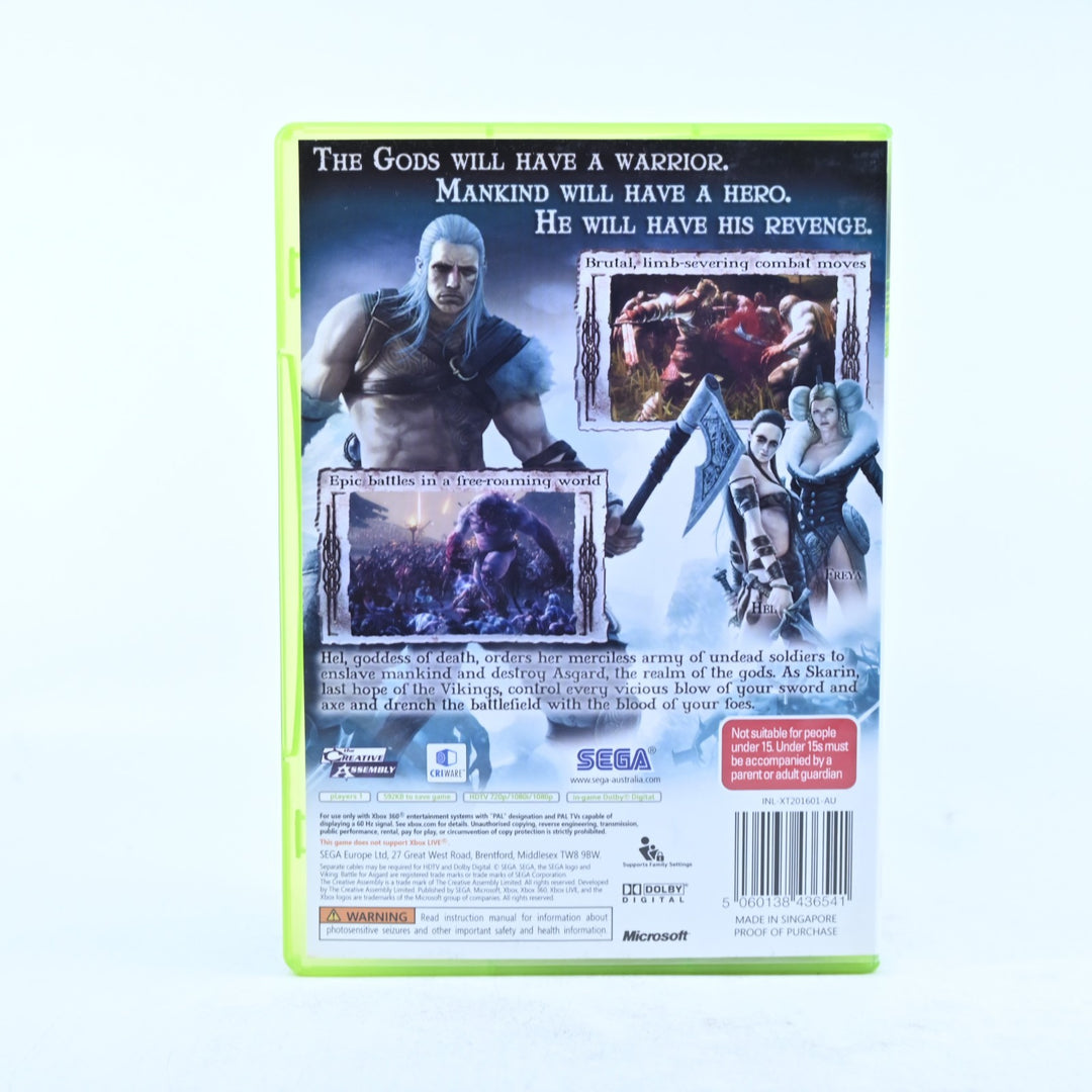 Viking: Battle for Asgard - Xbox 360 Game + Manual - PAL - MINT DISC!