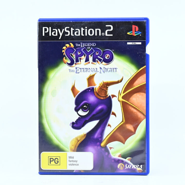 The Legend of Spyro: The Eternal Night - Sony Playstation 2 / PS2 Game No Manual