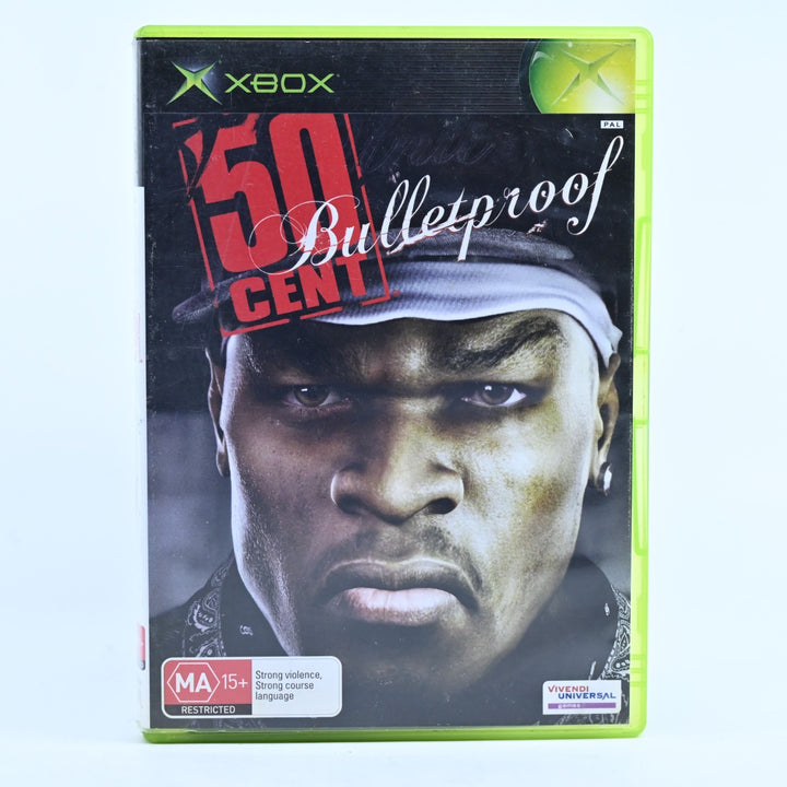 50 Cent Bulletproof - Original Xbox Game + Manual - PAL - MINT DISC!