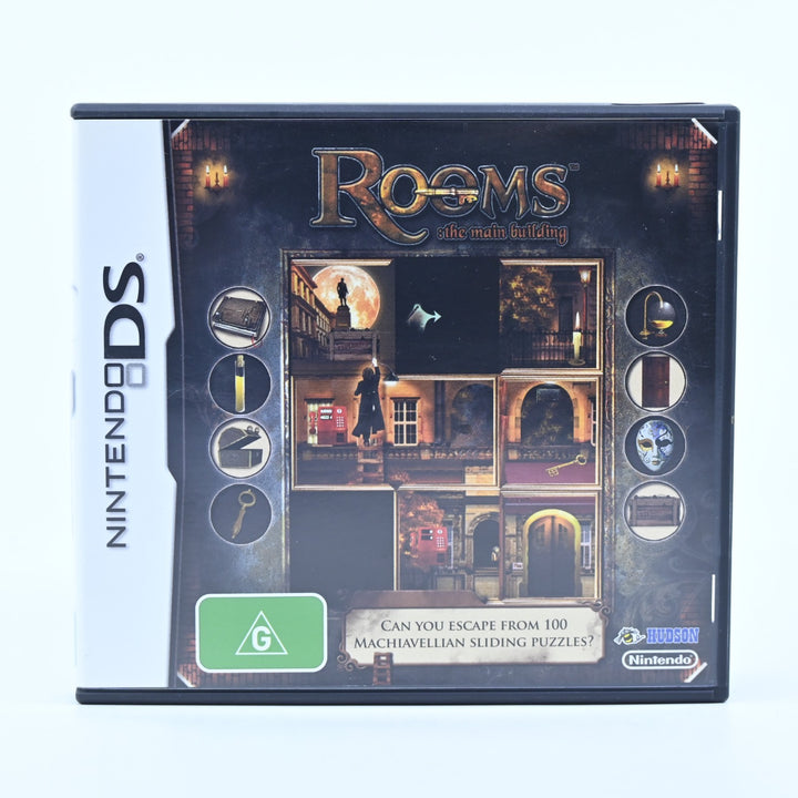 Rooms: The Main Building - Nintendo DS Game - PAL + Manual - FREE POST!