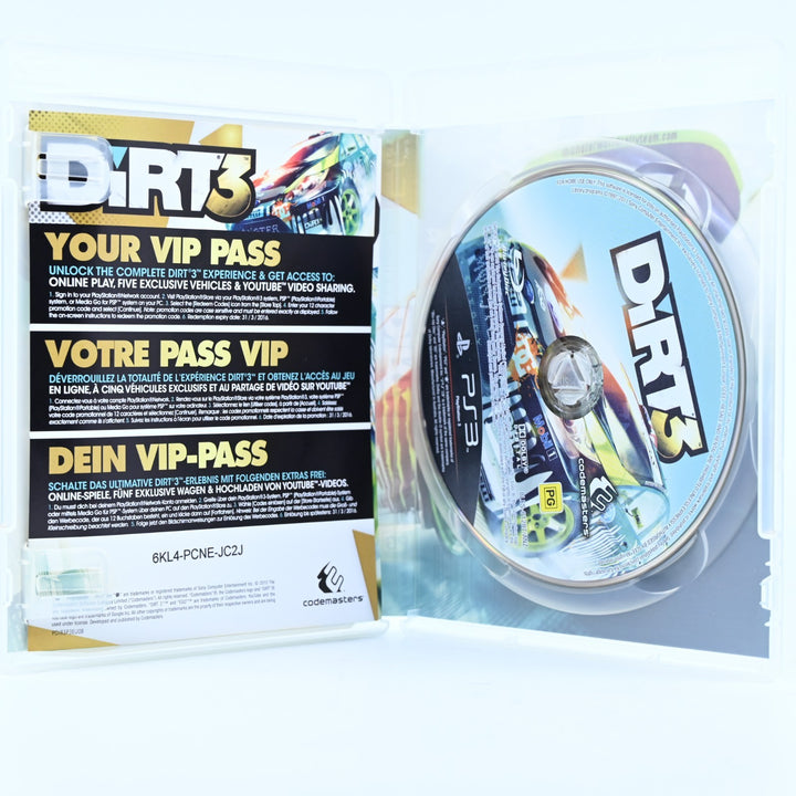 Dirt 3 - Sony Playstation 3 / PS3 Game + Manual - FREE POST!