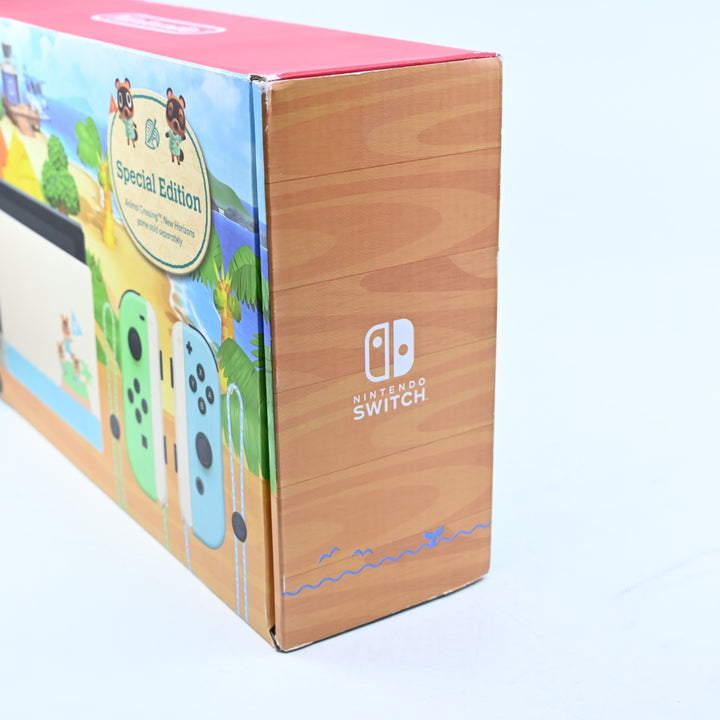UNUSED! Animal Crossing Special Edition - HAC-001 - Switch Boxed Console