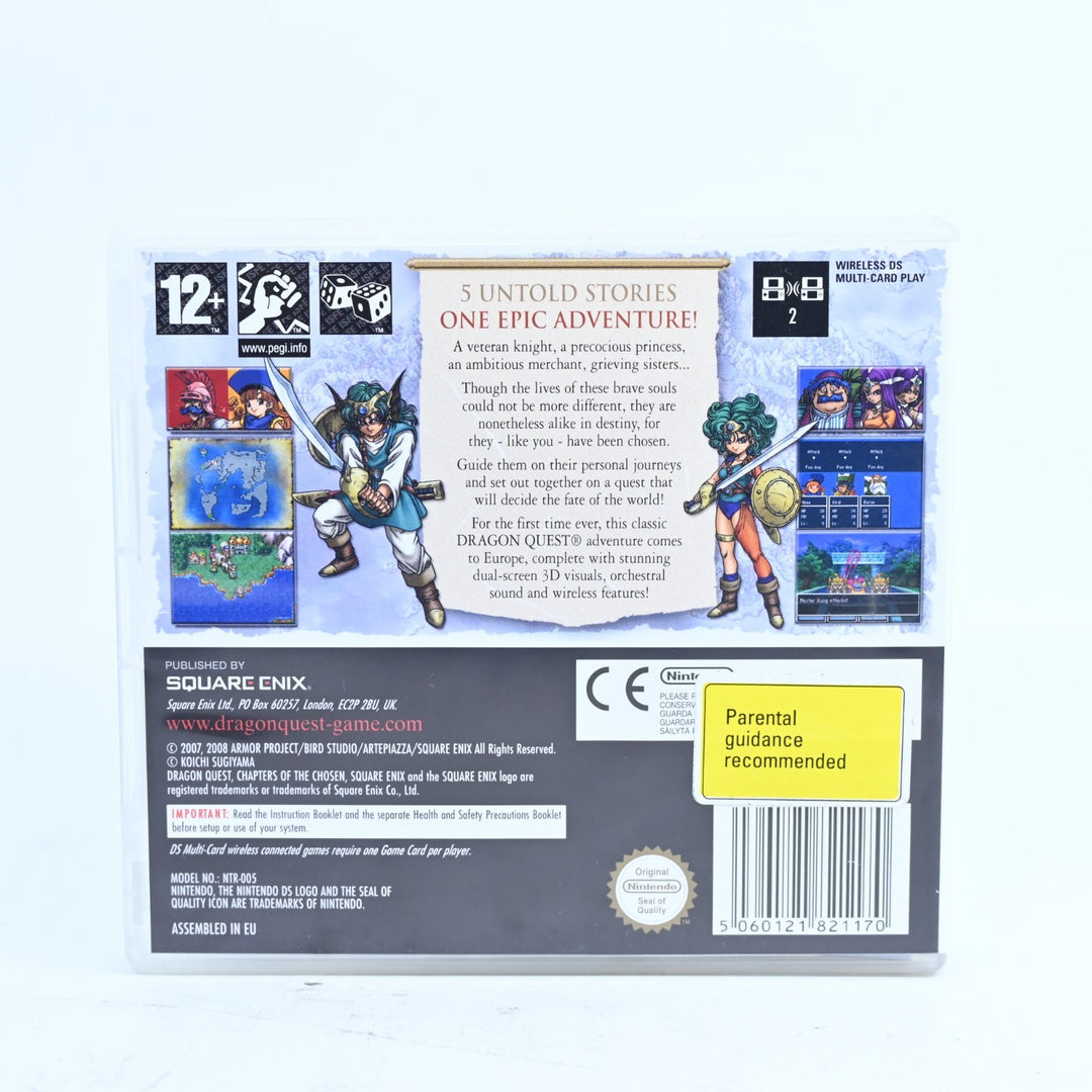 Dragon Quest IV 4: The Chapters of the Chosen - Nintendo DS Game - PAL + Manual