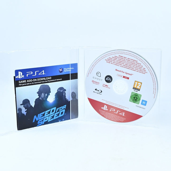 Need for Speed - Promo Disc - PS4 Game - Disc Only - MINT DISC!