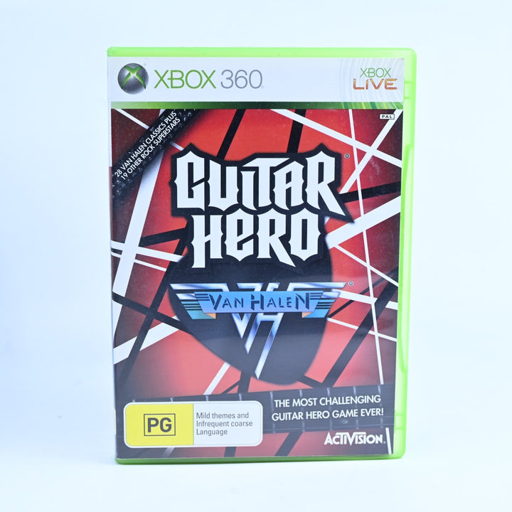 Guitar Hero: Van Halen - Xbox 360 Game + Manual - PAL - MINT DISC!