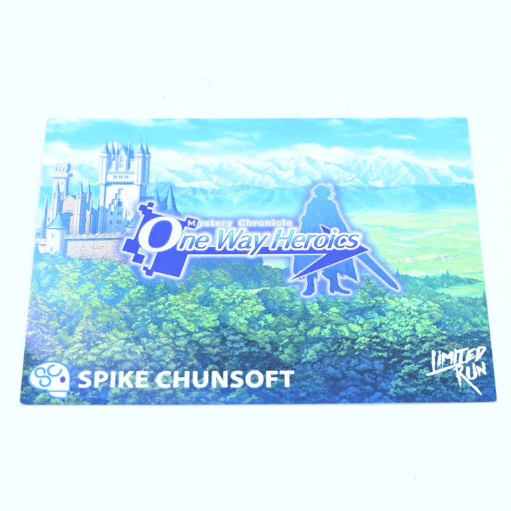 SEALED! One Way Heroics - LR-P11 - Sony Playstation 4 / PS4 Game + Card