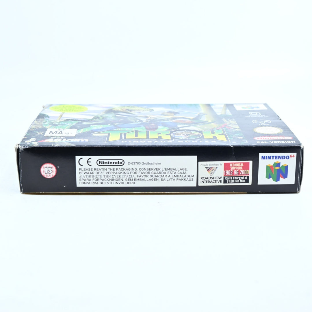 Turok - N64 / Nintendo 64 Boxed Game - PAL - FREE POST!