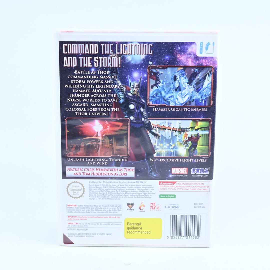 Thor: God of Thunder - Nintendo Wii Game + Manual - PAL - MINT DISC!