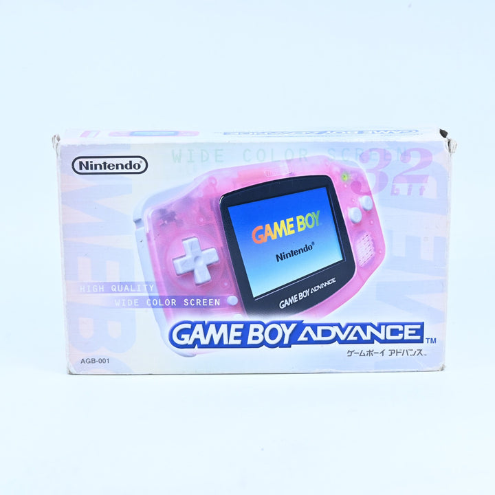Fuchsia - Nintendo Gameboy Advance Boxed Console - AGB-001 - FREE POST!