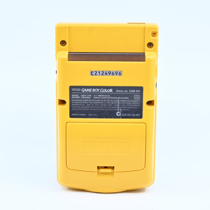 Dandelion Yellow - Nintendo Gameboy Color Console - CGB-001 - FREE POST!