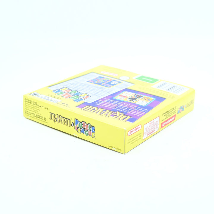 Dr Mario & Puzzle League - Nintendo Gameboy Advance / GBA Boxed Game - PAL