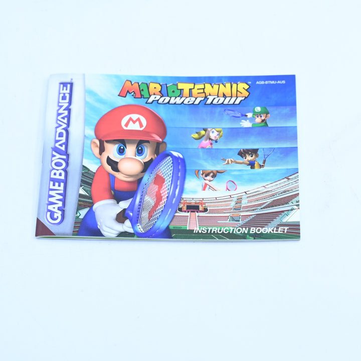 Mario Tennis Power Tour - Nintendo Gameboy Advance / GBA Boxed Game - PAL