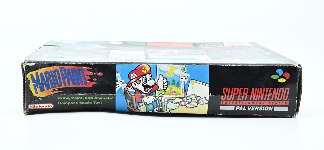 Mario Paint - Super Nintendo / SNES Boxed Game - PAL - FREE POST!