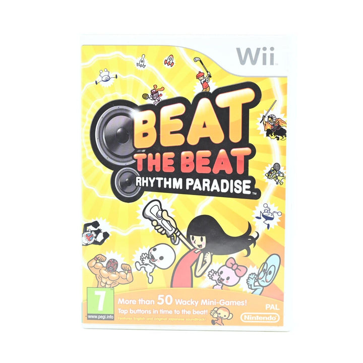 Beat the Beat - Nintendo Wii Game + Manual - PAL - MINT DISC!