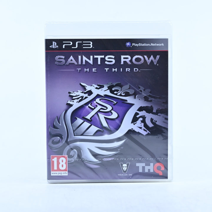 Saints Row The Third - Sony Playstation 3 / PS3 Game + Manual - SEALED!
