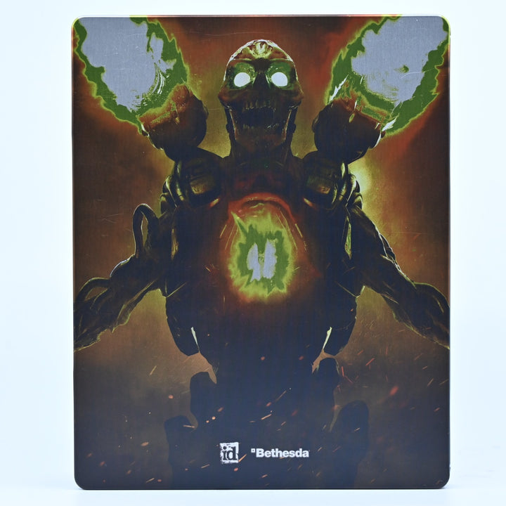 LIKE NEW! Doom + Steelbook - Xbox One