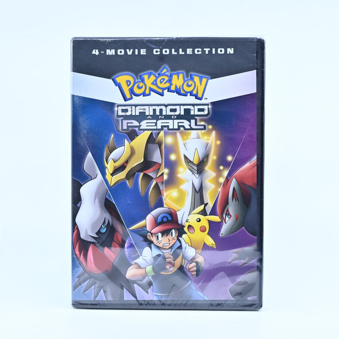 Pokemon: Diamond and Pearl - SEALED! 4-Movie Collection - Region 1 - Anime DVD