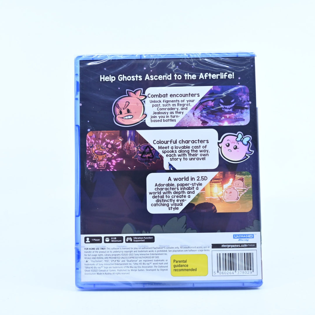 The Outbound Ghost - Sony Playstation 5 / PS5 Game - MINT DISC! SEALED!
