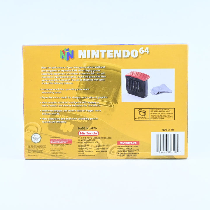 Boxed Expansion Pak - N64 / Nintendo 64 Accessory - PAL - FREE POST!